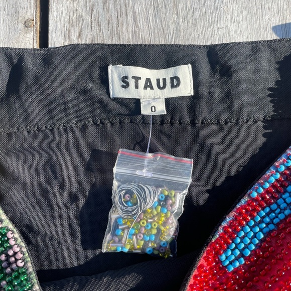STAUD Multicolor Beaded Skirt - Picture 3 of 6